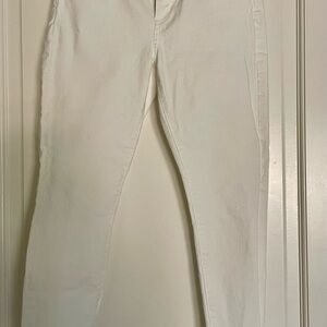 LOFT White ankle Denim